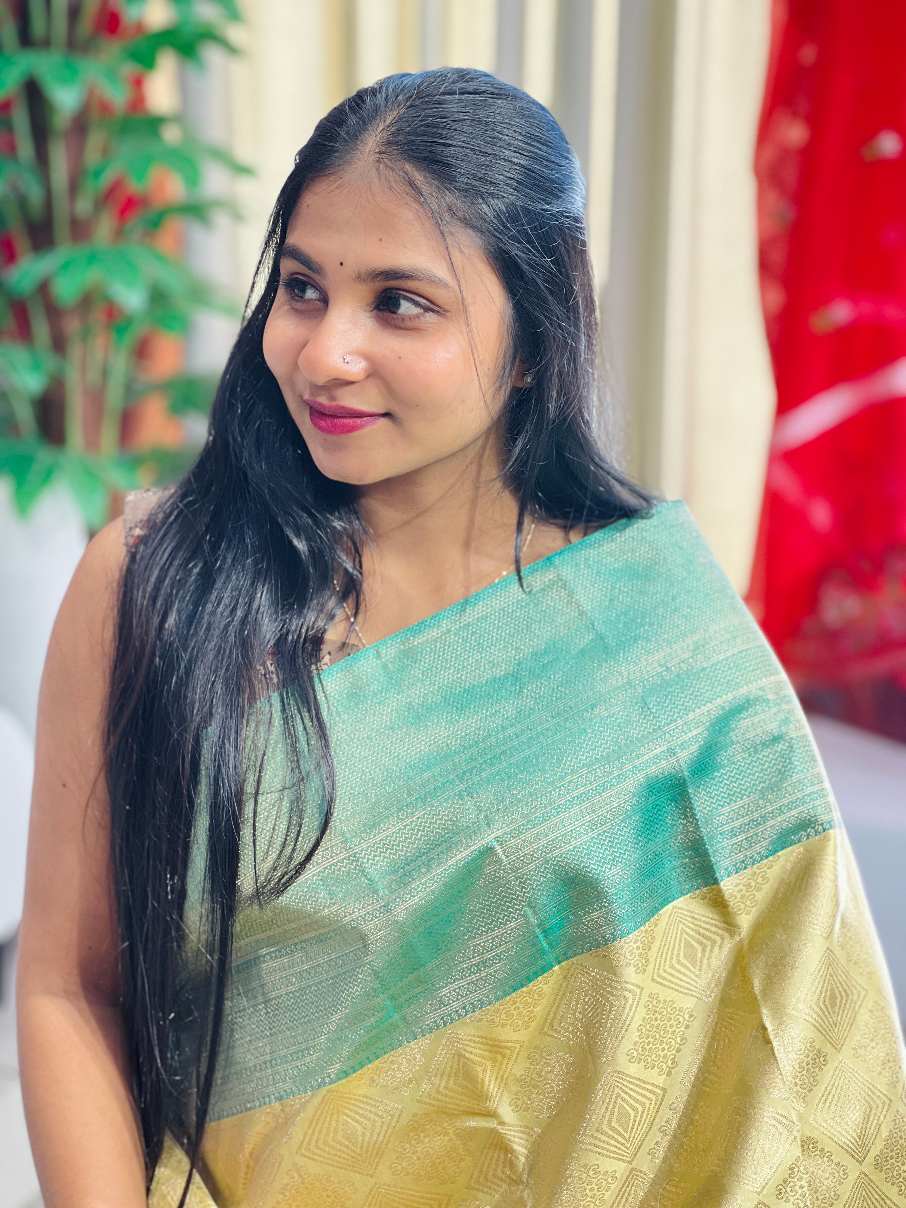 Zari Woven Handloom Kanchipuram Saree | OM259
