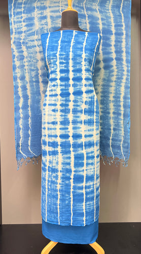 Tie & Dye Patterned Cotton Salwar Set | JKL546