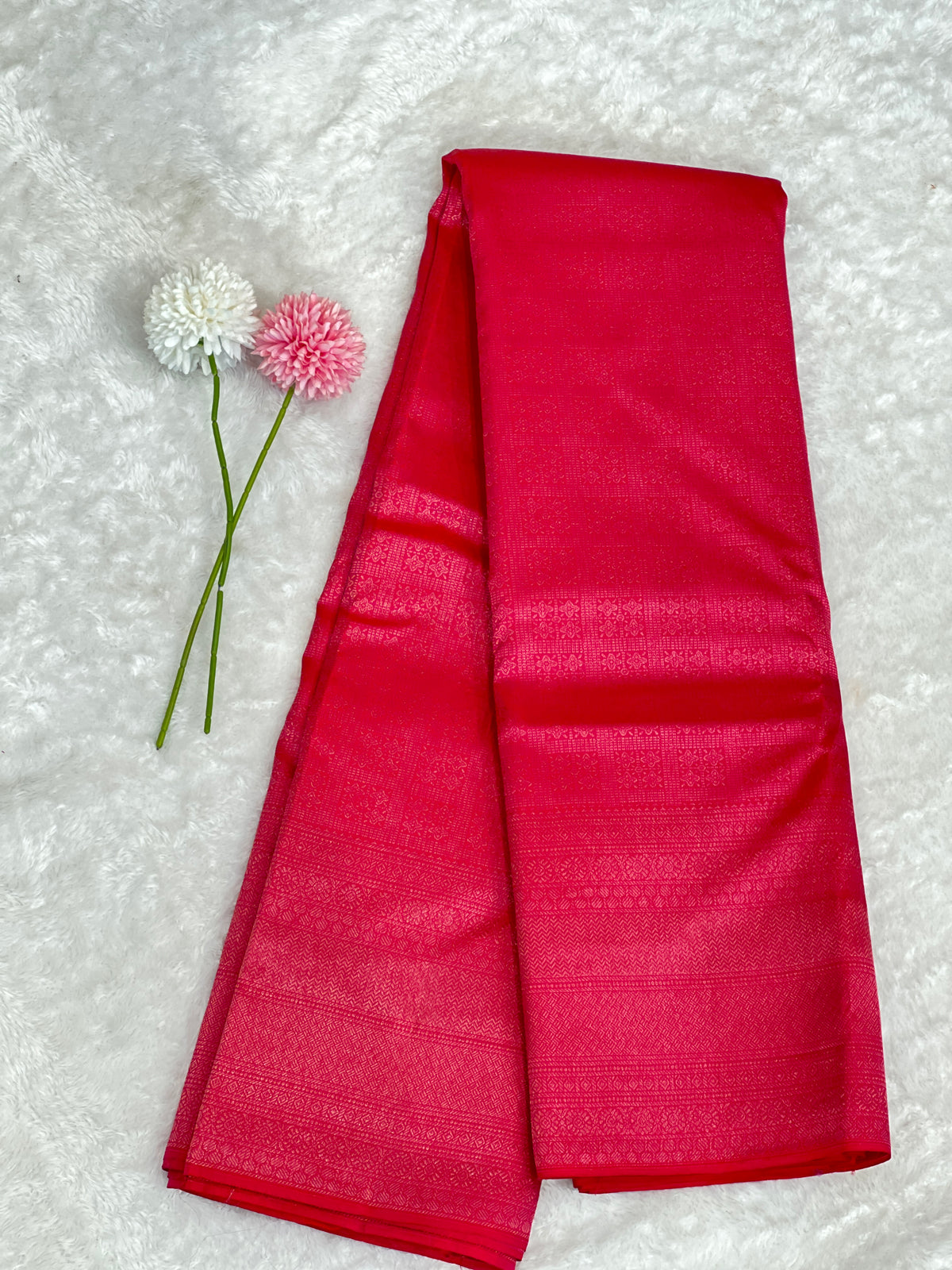 Check Weaving Kanchipuram Saree | SME121
