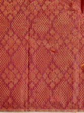 Copper Zari Butta Weaved Semi Silk Saree | KRK437