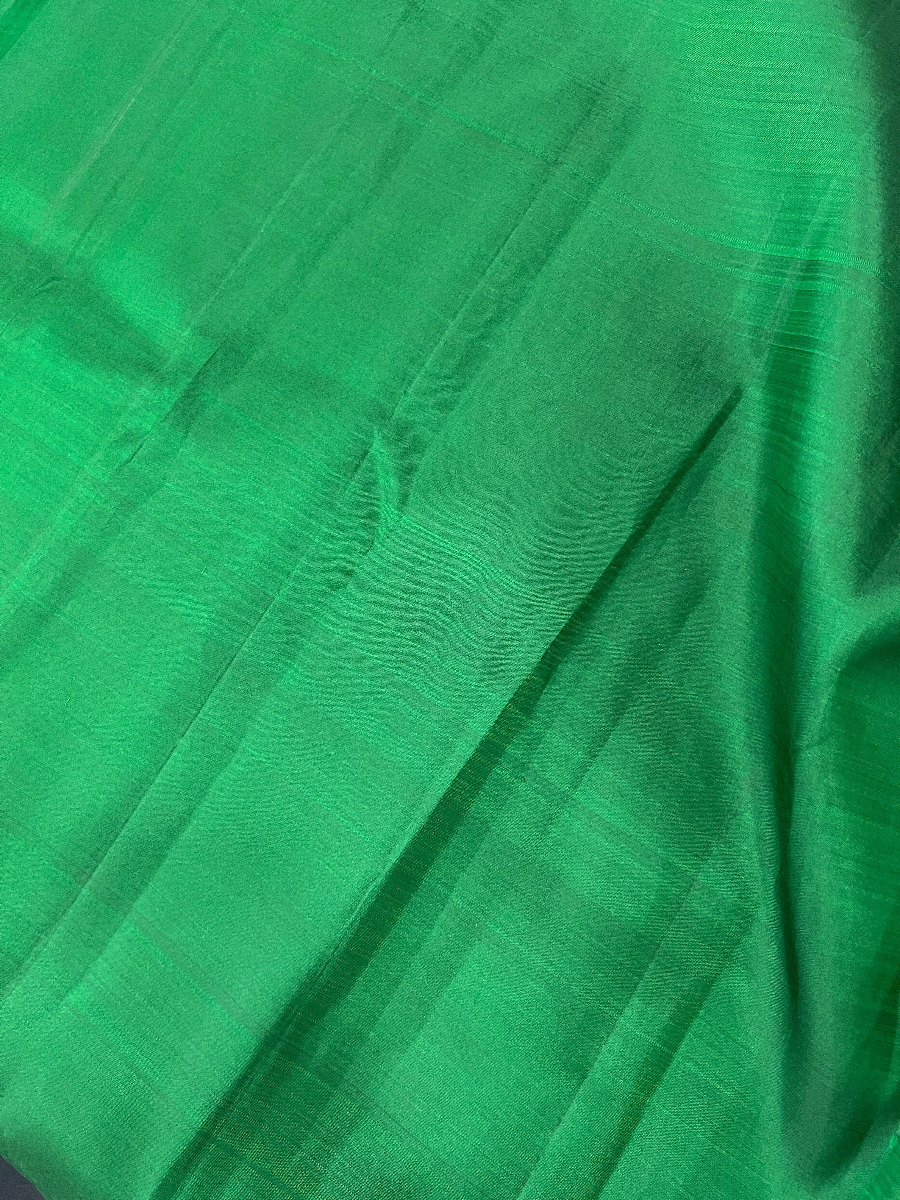 Reddish-Pink Color Kanchipuram Saree | OM110