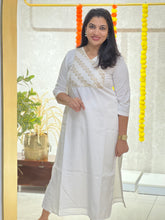 Embroidery With Sugar Beads Detailed Chanderi Silk Kurta Material | DN767