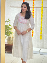 Embroidery With Sequence Detailed Chanderi Silk Kurta Material | DN766