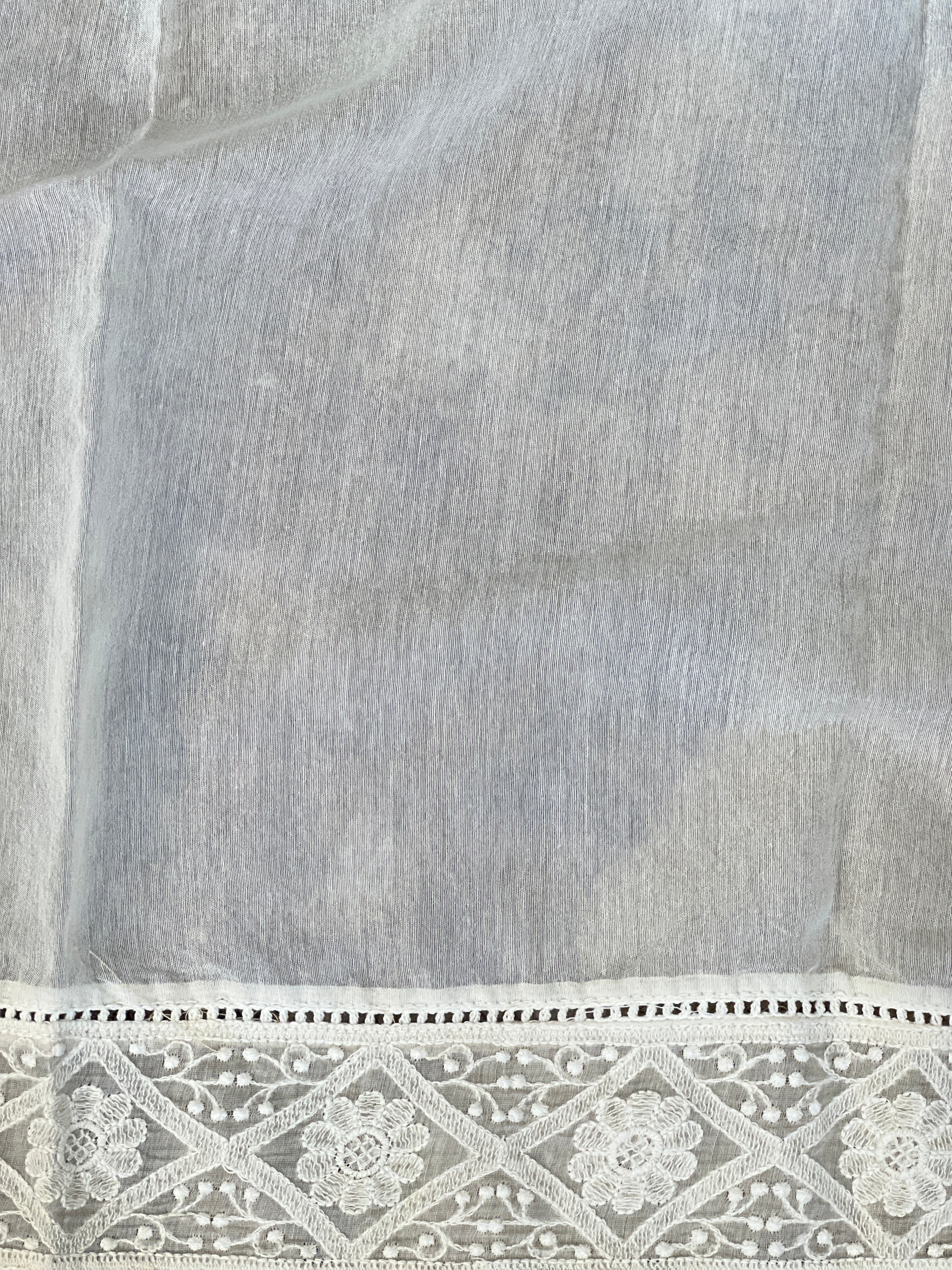 Stripe Woven Pattern Chanderi Saree | MM574