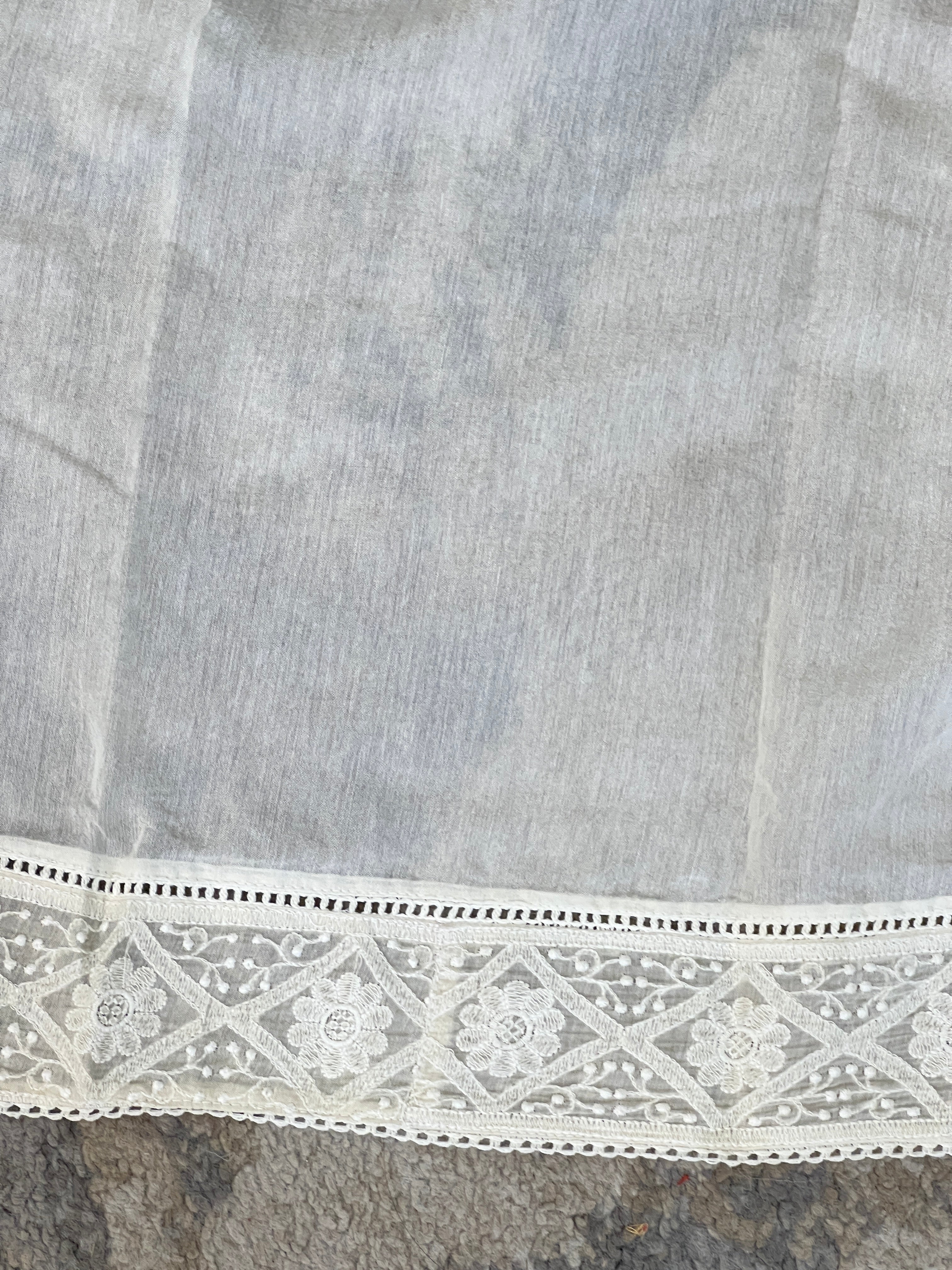 Stripe Woven Pattern Chanderi Saree | MM573