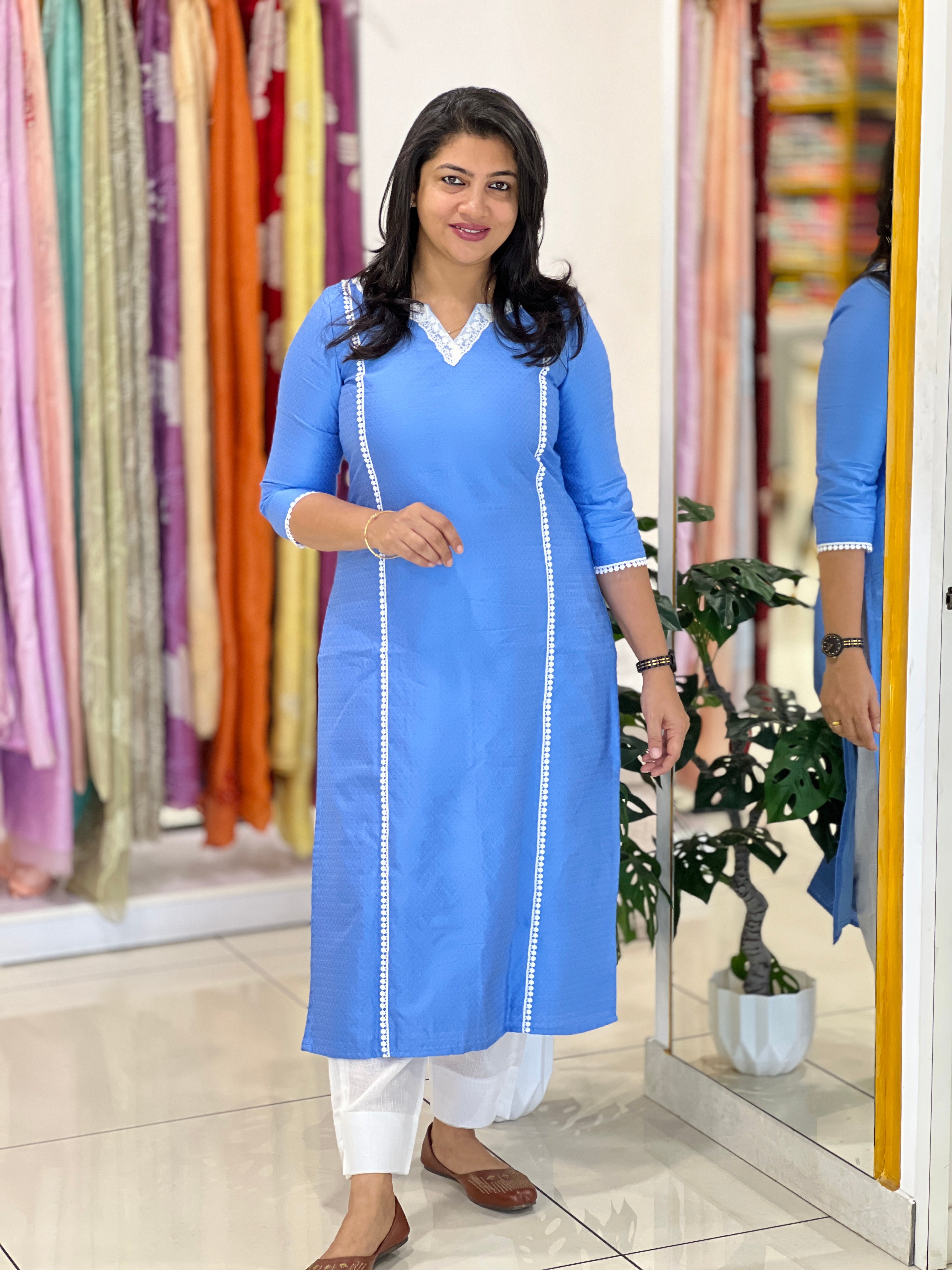 Banarasi Jacquard Weaved Unstitched  Kurta Set | DN809