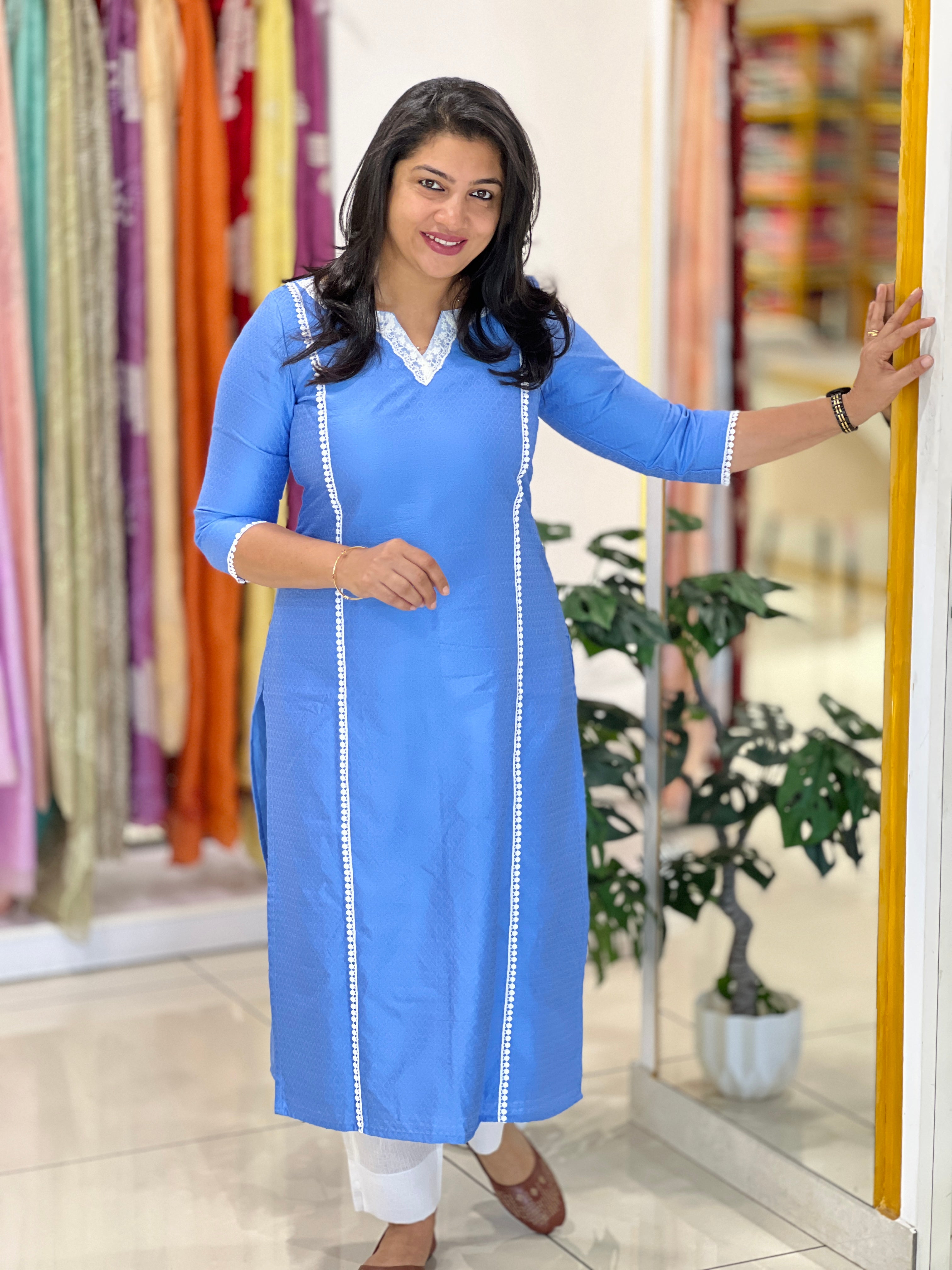Banarasi Jacquard Weaved Unstitched  Kurta Set | DN809