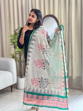 Printed Chanderi Dupattas | AHD101