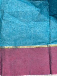 Thread Woven Butta Detailed Cotton Saree | SRK115