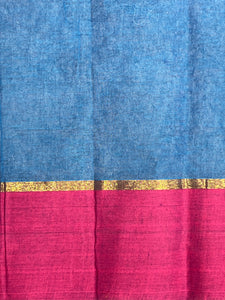 Thread Woven Butta Detailed Cotton Saree | SRK122