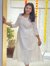 Embroidery With Beads Detailed Chanderi Silk Kurta Material | DN761
