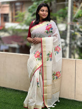 Floral Design Banarasi Kota Saree | MR103