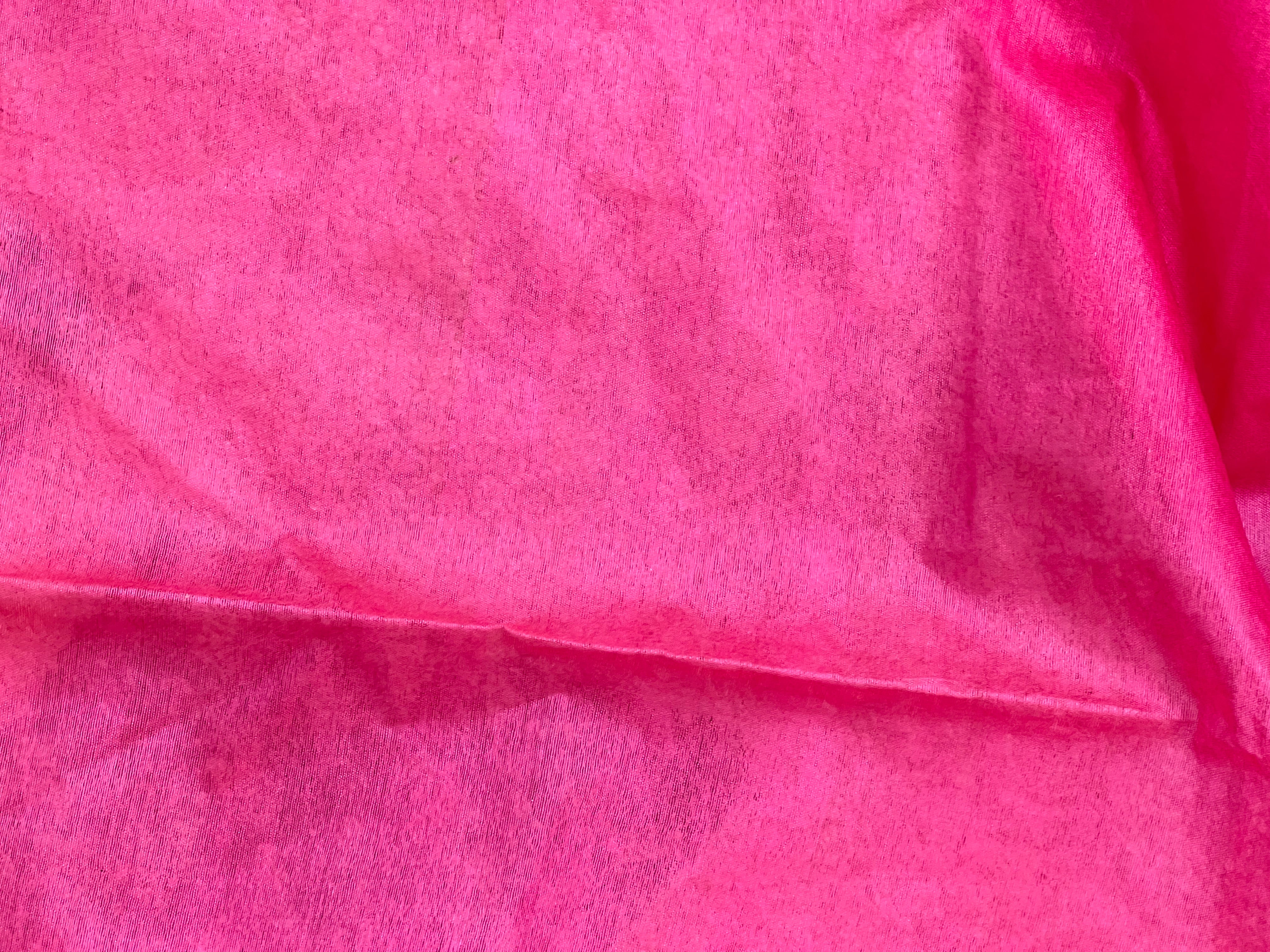Floral Placement Detailed Bhagalpuri Linen Saree | DLS291