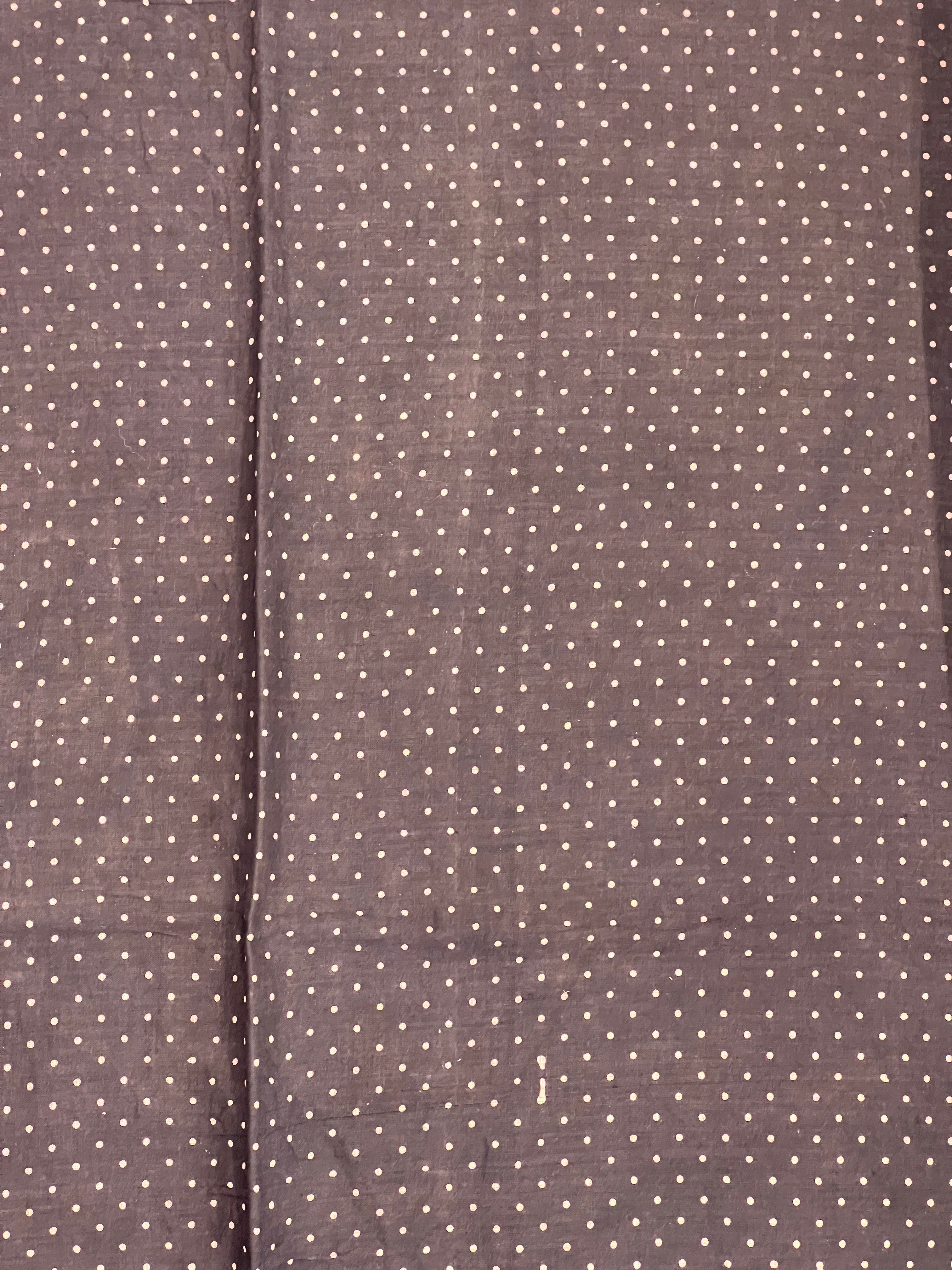 Ajrakh Pattern Printed Cotton Saree | VFC634