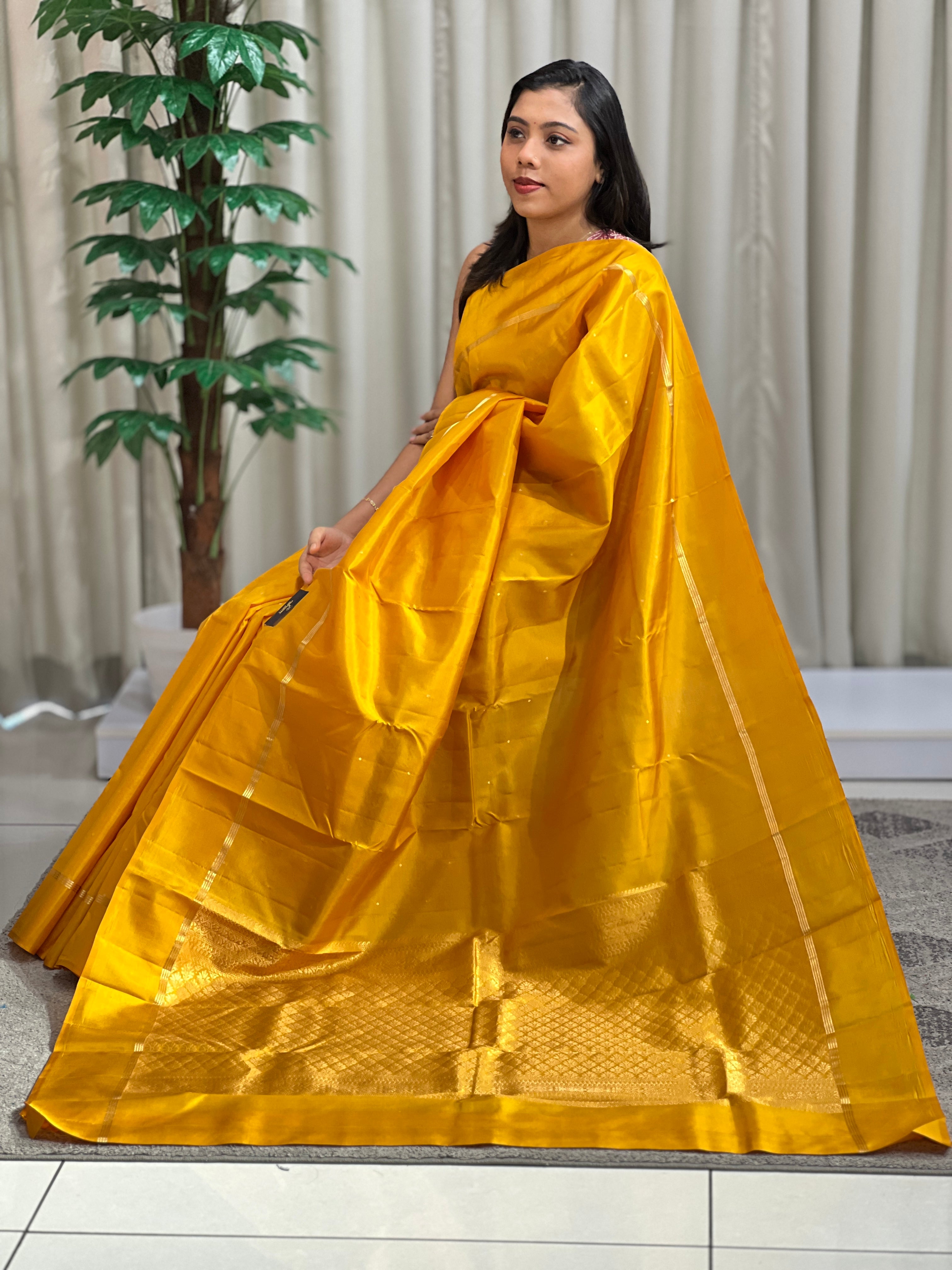 Polka Woven Pattern Soft Silk Saree | SMT163