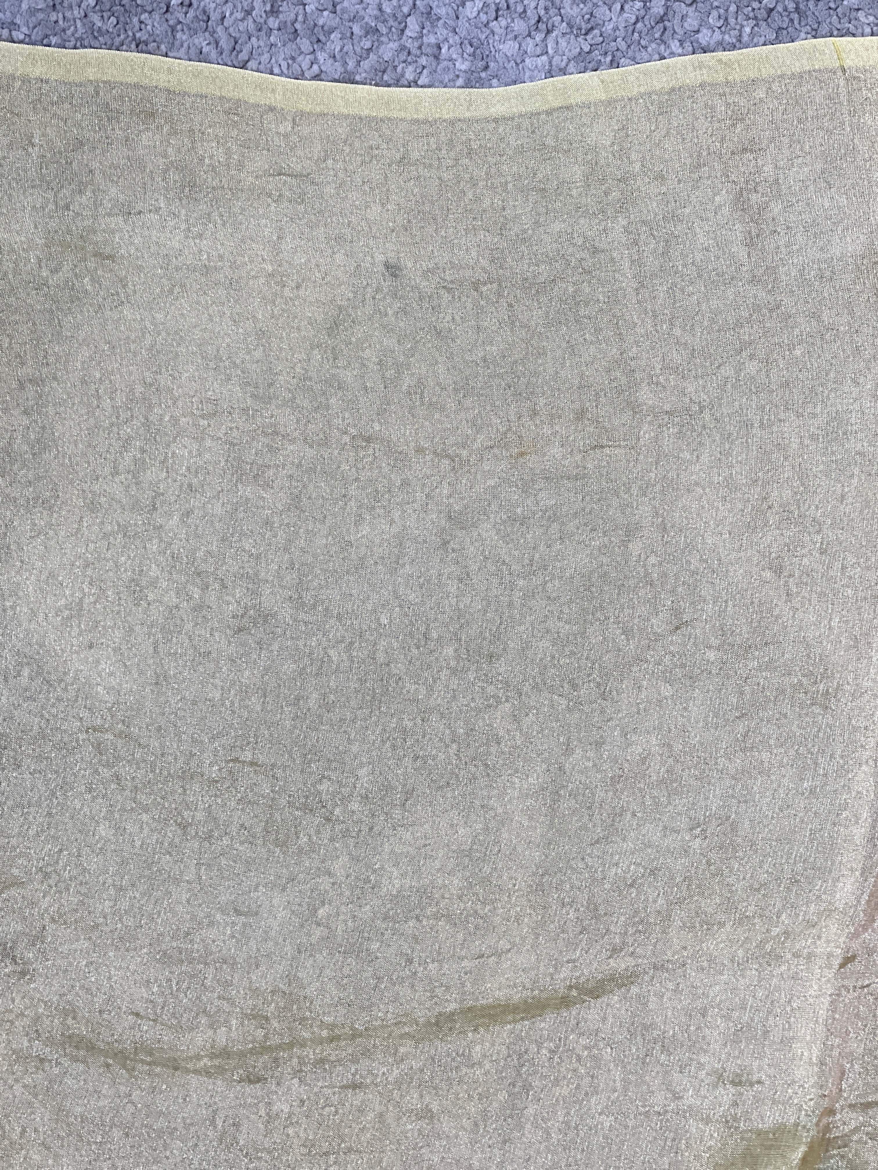 Machine Embroidery Organza Saree | SMC210