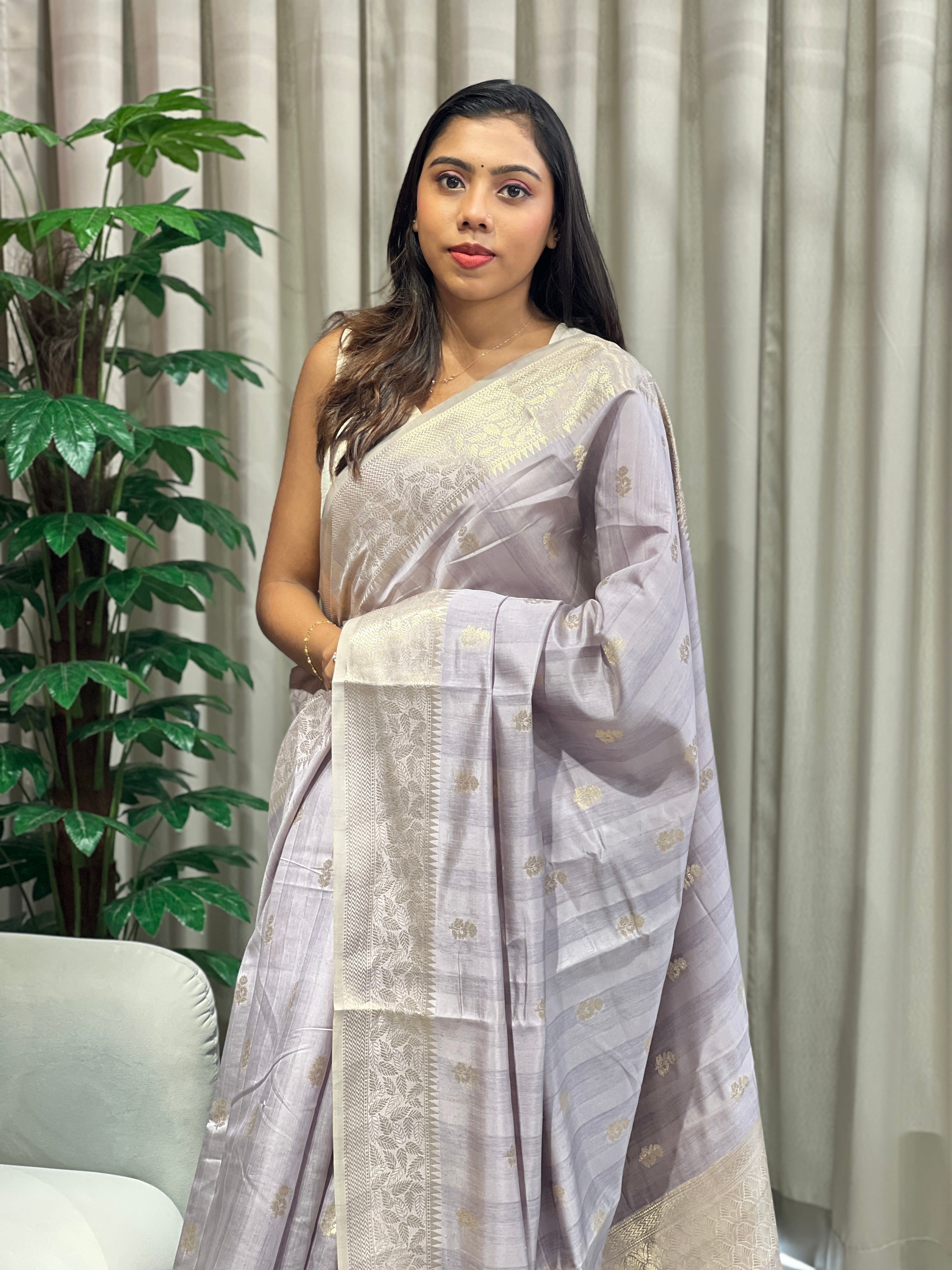 Zari Woven Banarasi Saree | NN459