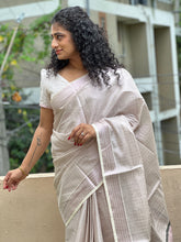 Pink Zari Tissue Saree | GAT196