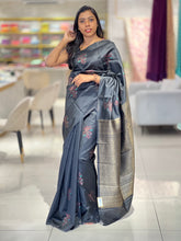 Zari Weaved Semi Silk Saree | KAC225