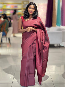 Zari Weaved Semi Silk Saree | KAC227