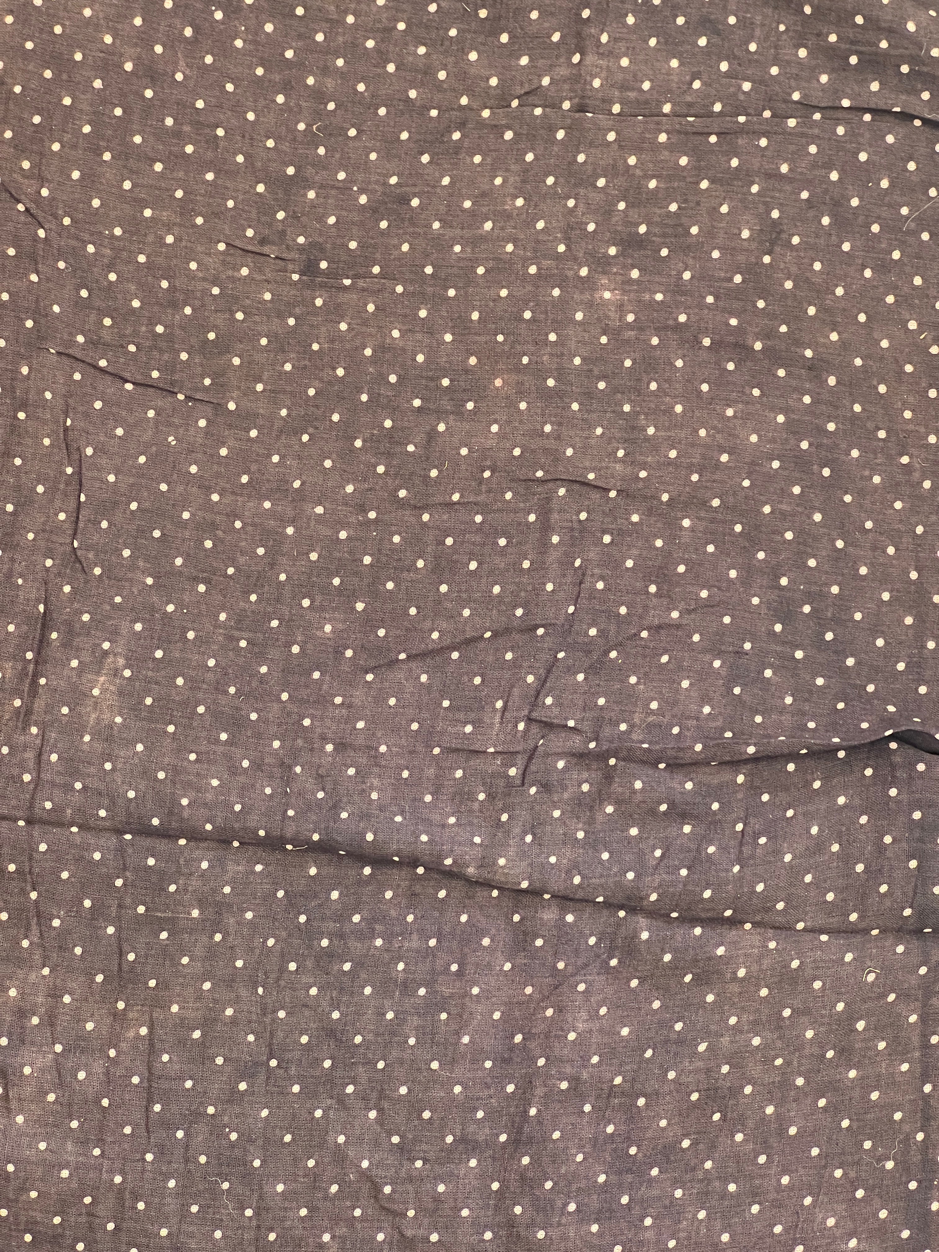 Ajrakh Pattern Printed Cotton Saree | VFC628