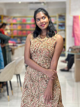 Kalamkari Inspired Printed Pattern Kurta | DIL119