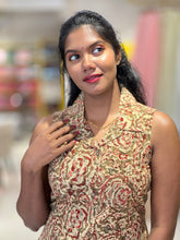 Kalamkari Inspired Printed Pattern Kurta | DIL119