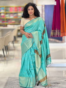 Zari Weaved RawSilk Saree | NHH328