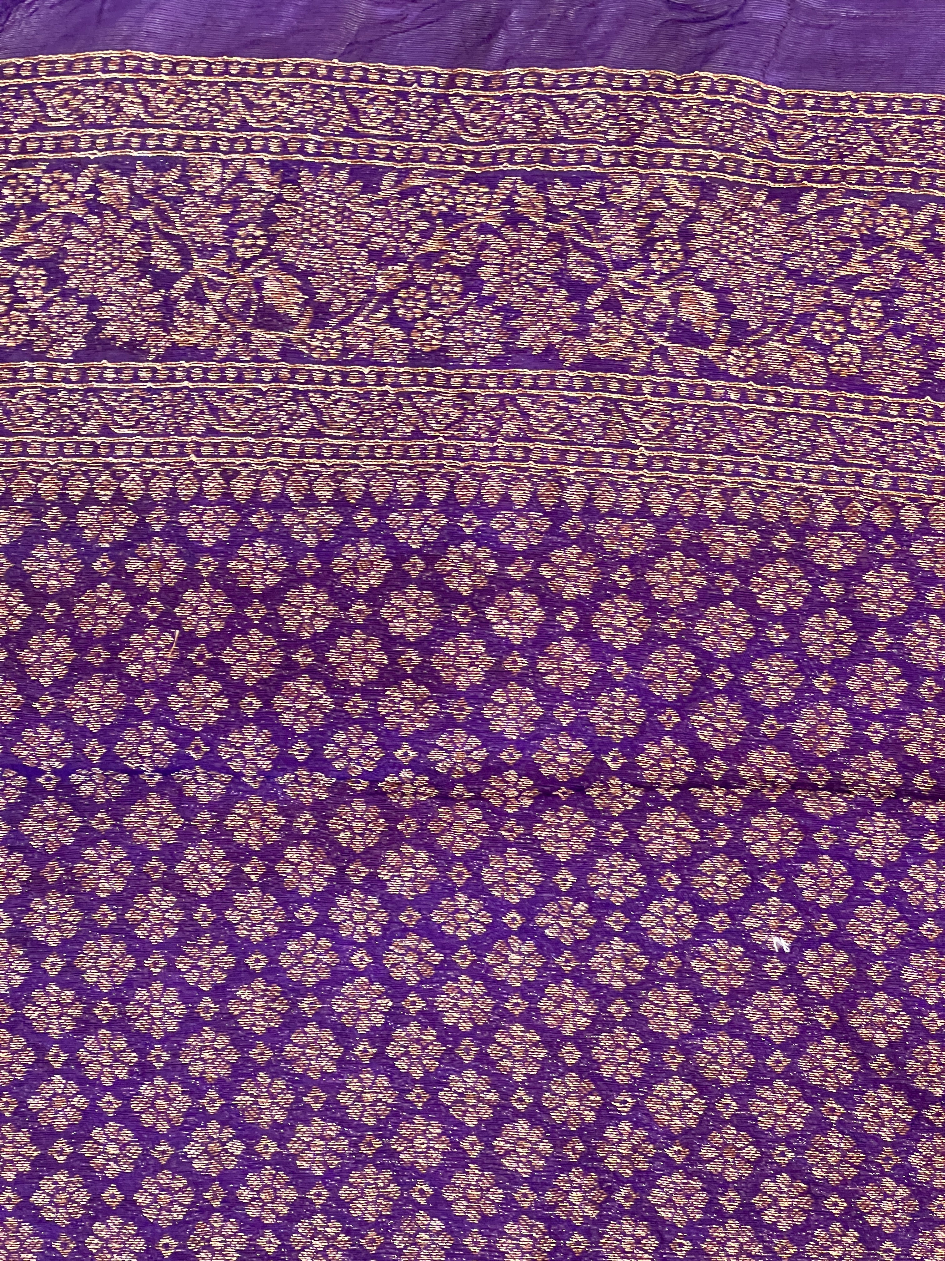 Banarasi & Bandhani Detailed Semi Tussar Saree | YNG1123