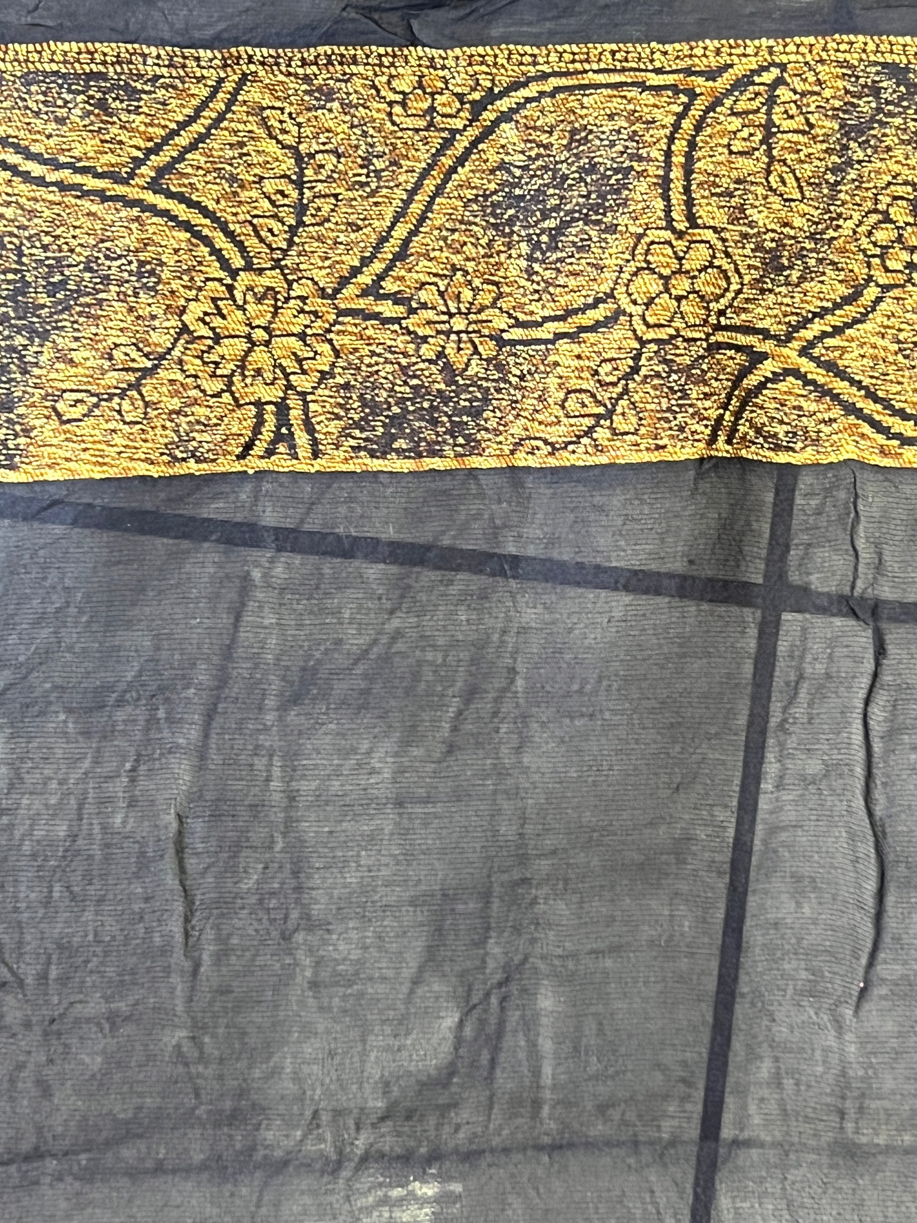 Banarasi & Bandhani Detailed Semi Tussar Saree | YNG1127