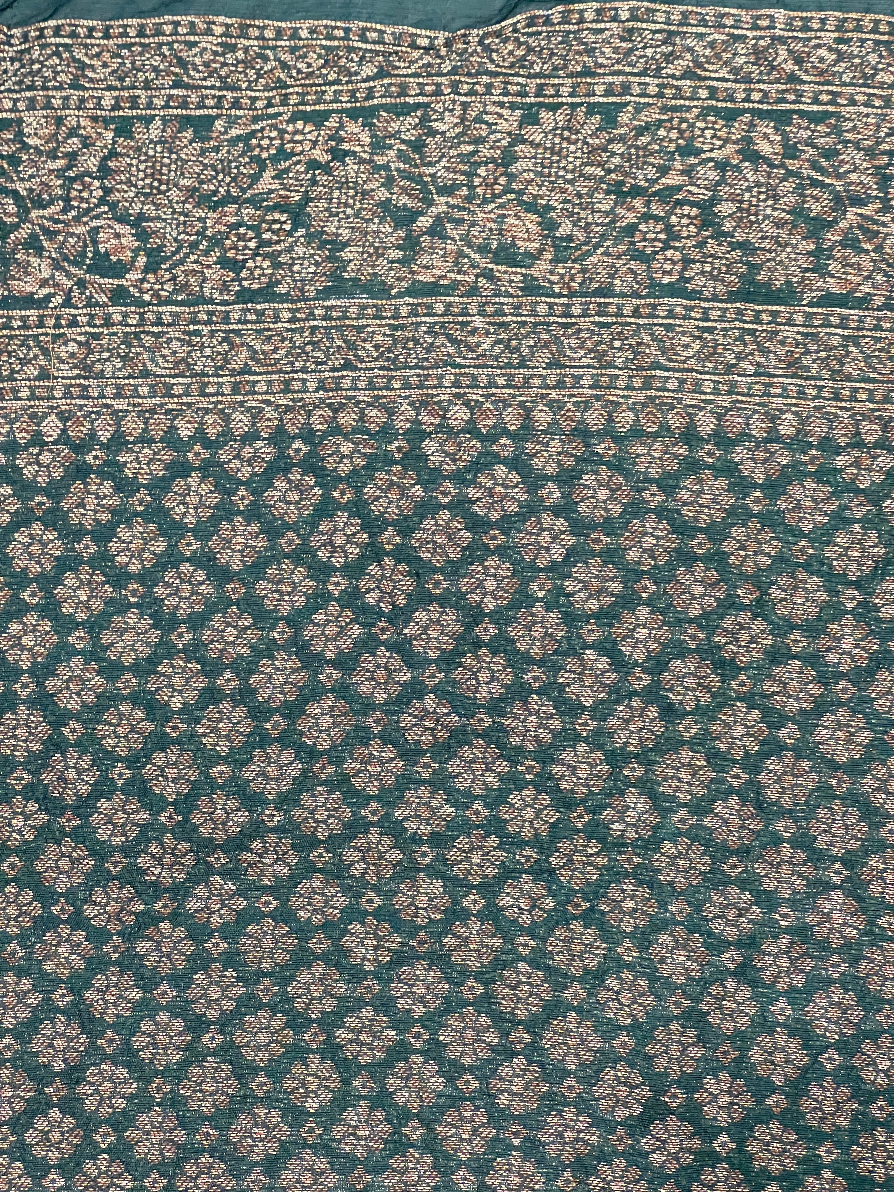 Banarasi & Bandhani Detailed Semi Tussar Saree | YNG1122