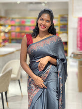 Printed Pattern Semi Modal Saree | HT112