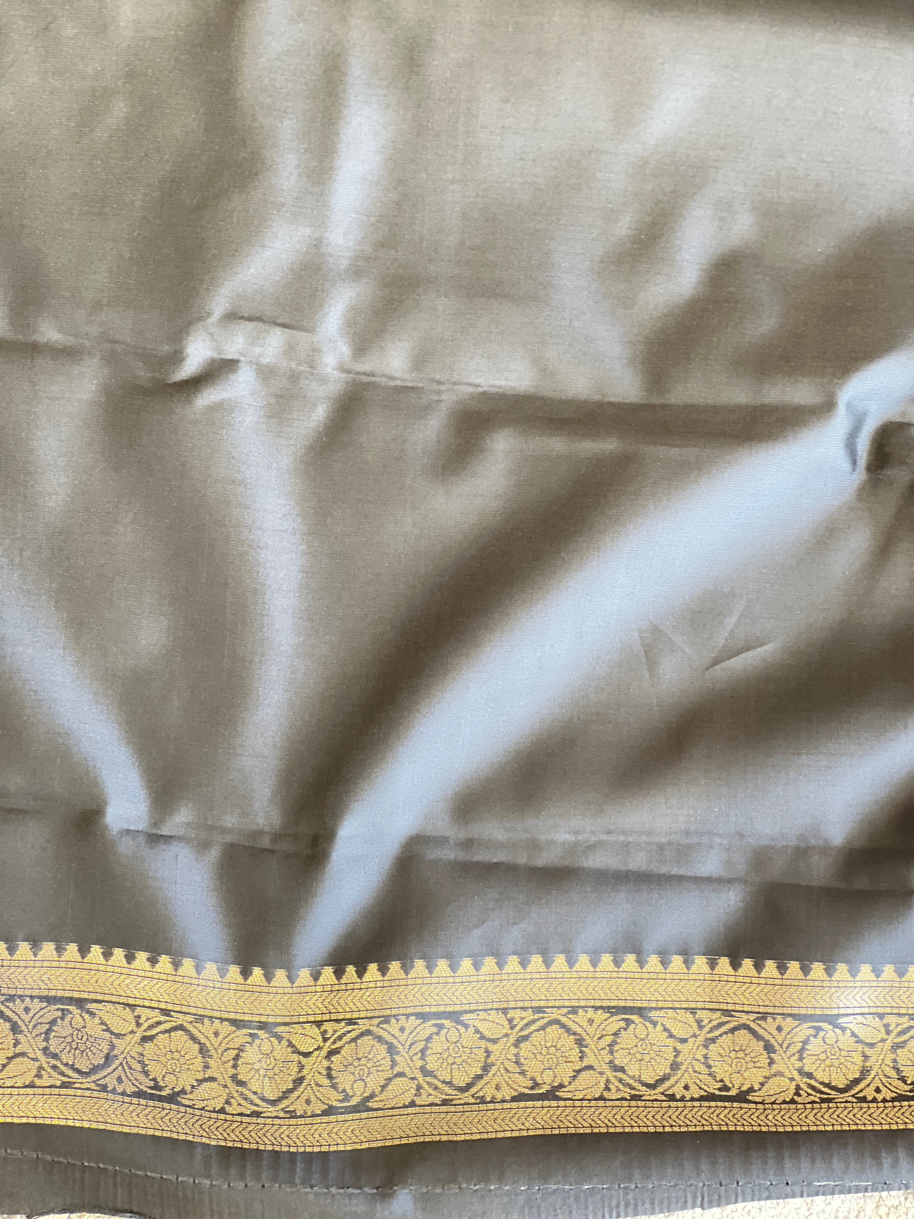 Zari Weaved Semi Silk Saree | KAC232