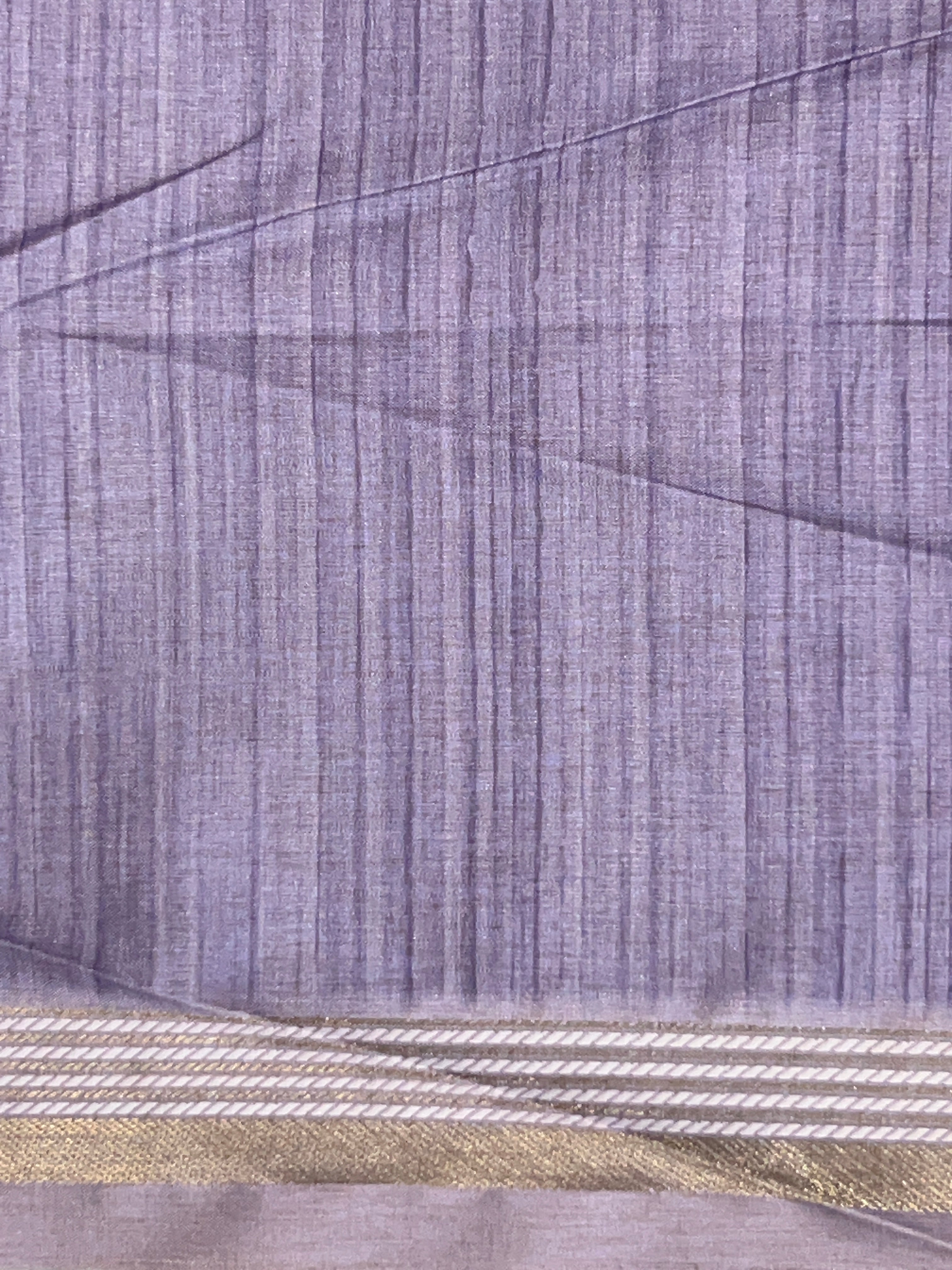 Geometric Printed Semi Tussar Saree | SSN449