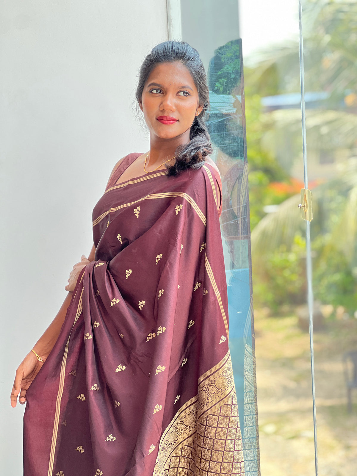 Rettapet Bordered Semi Silk Saree | MAS120