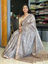 Printed Design  Embroidery Pallu Semi Silk | KSD103