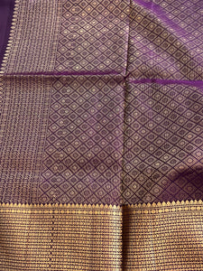 Zari Woven Pure Silk Kanchipuram Saree | TT221