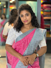 Kantha Weaved Semi Tussar Saree | NHH549