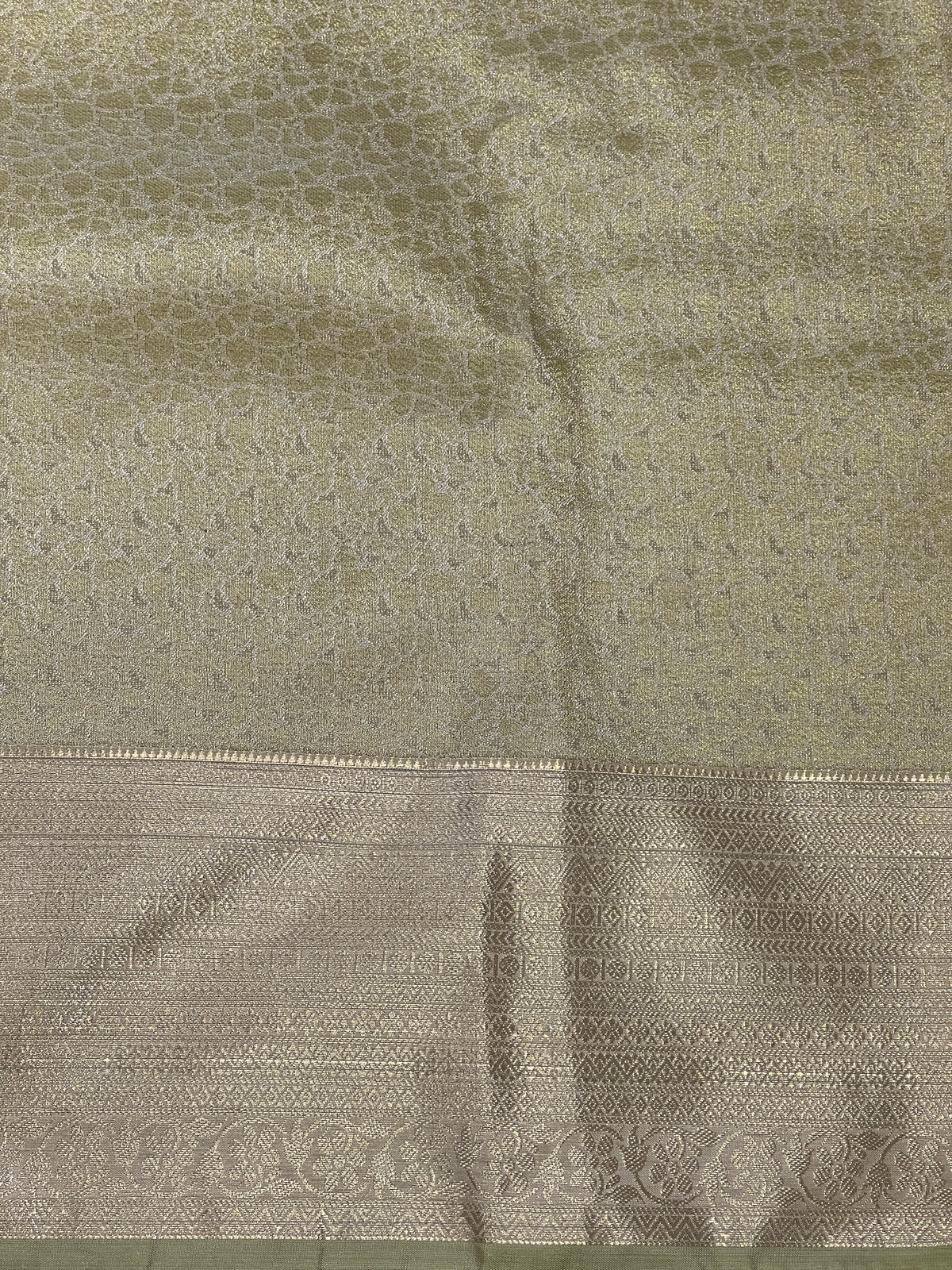 Geometrical Weaving Pattern Semi Silk Saree | RVS226