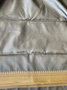 Tissue Weaving Stripes Patterned Semi Silk Saree | KAC244