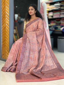 Printed Design Chanderi Saree | YNG325