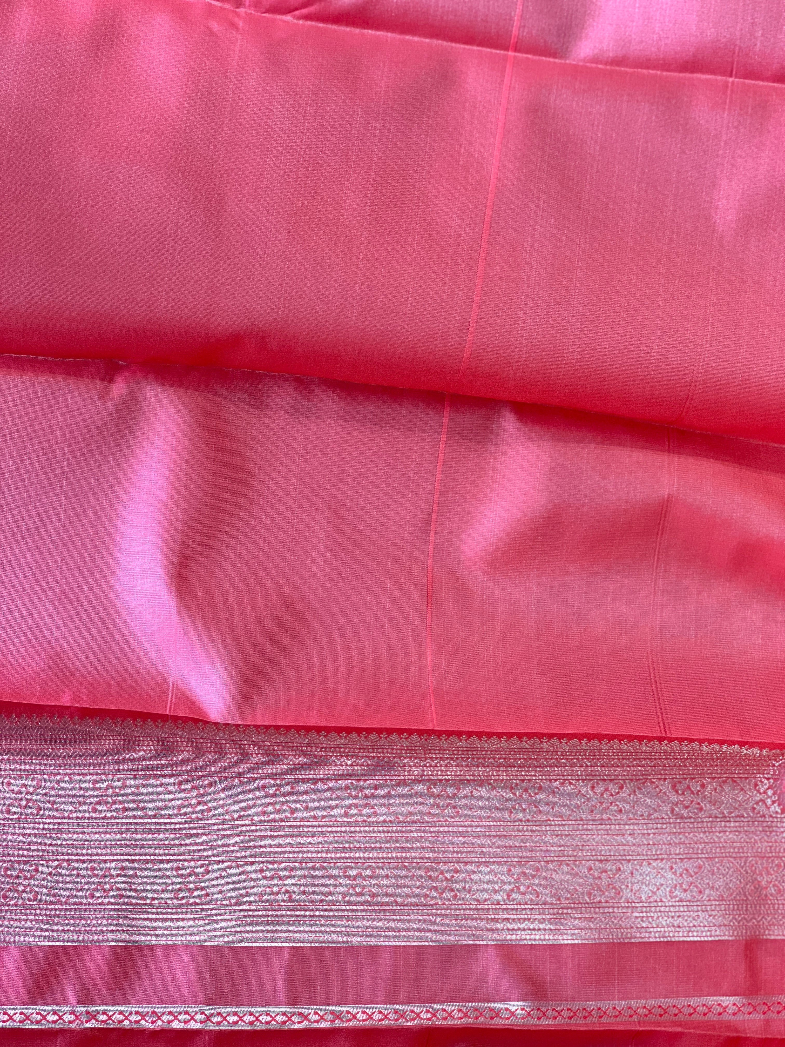 Zari Weaved Banarasi Inspired Semi Silk Saree | KAC246