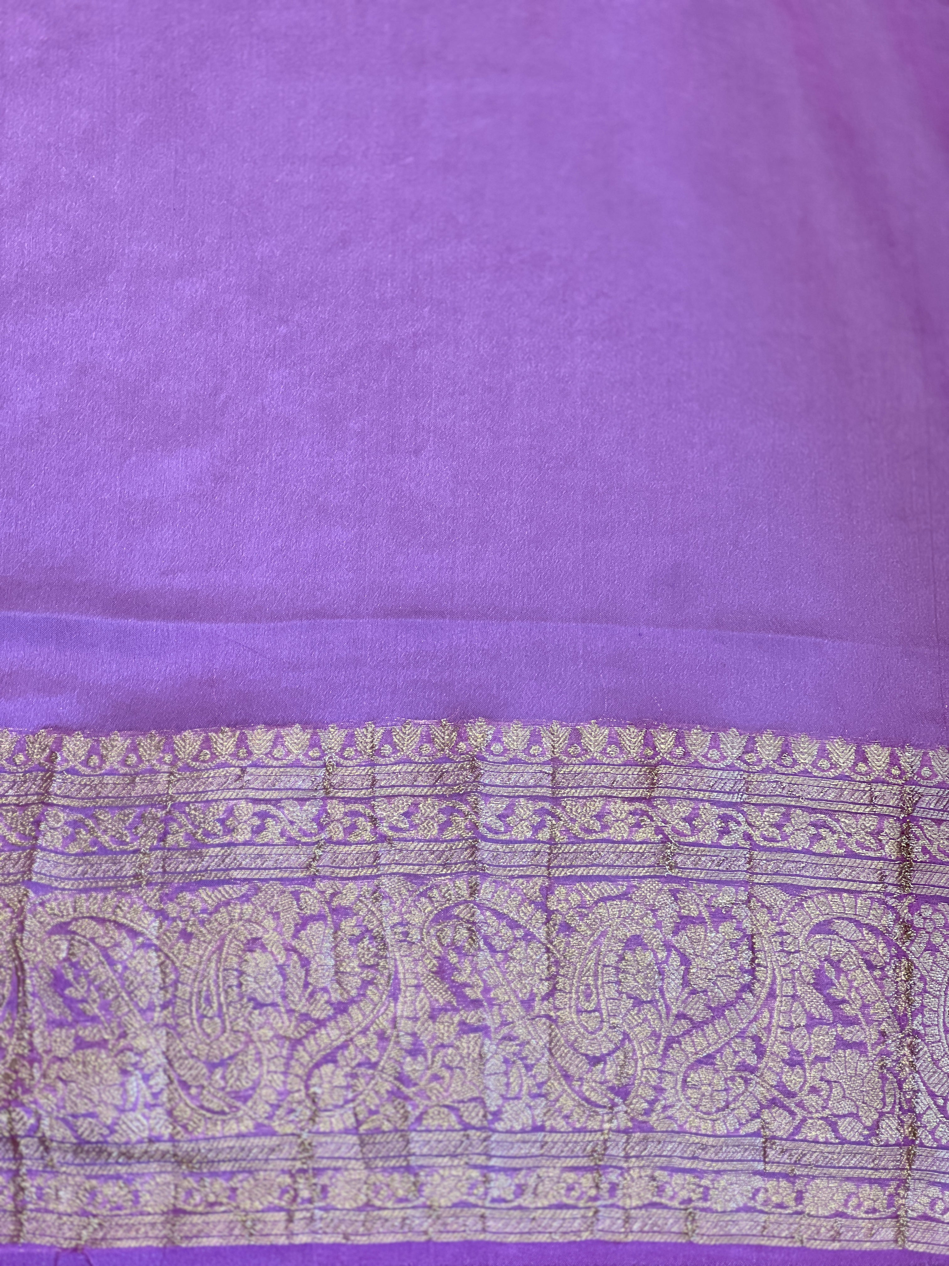 Buta Woven Pattern Chinnon Saree | RS172