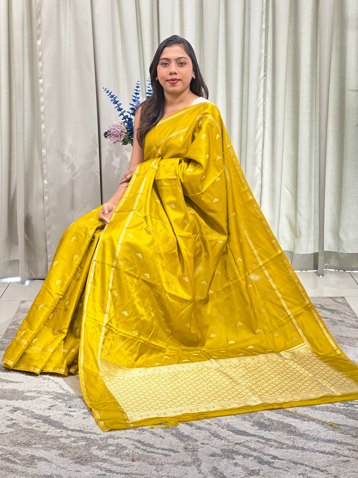 Rettapet Bordered Semi Silk Saree  | MAS121