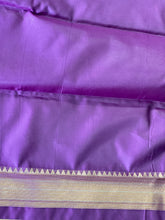 Tissue Weaving Stripes Patterned Semi Silk Saree | KAC245