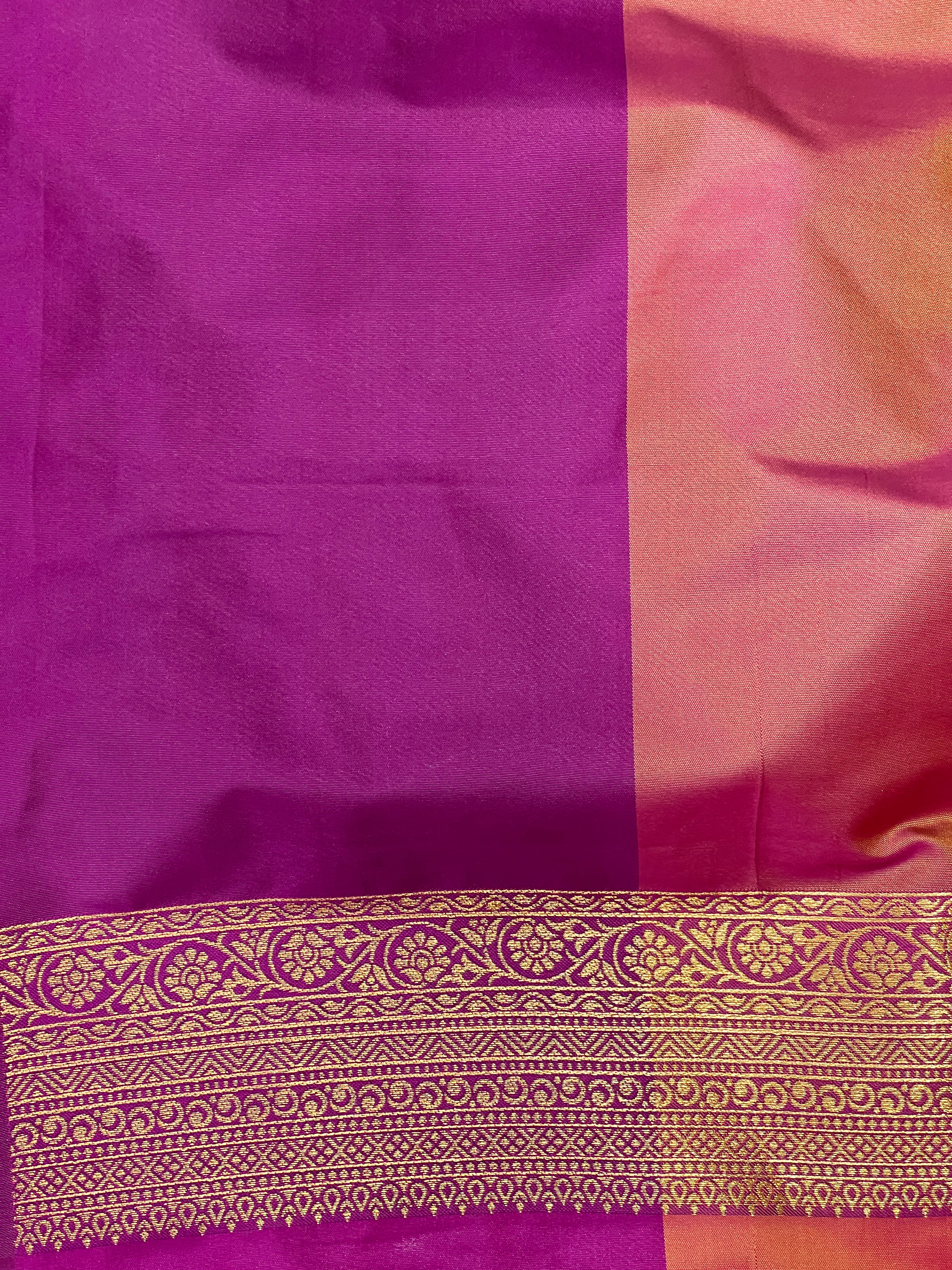 Traditional Zari Woven Semi Silk Saree | HT336