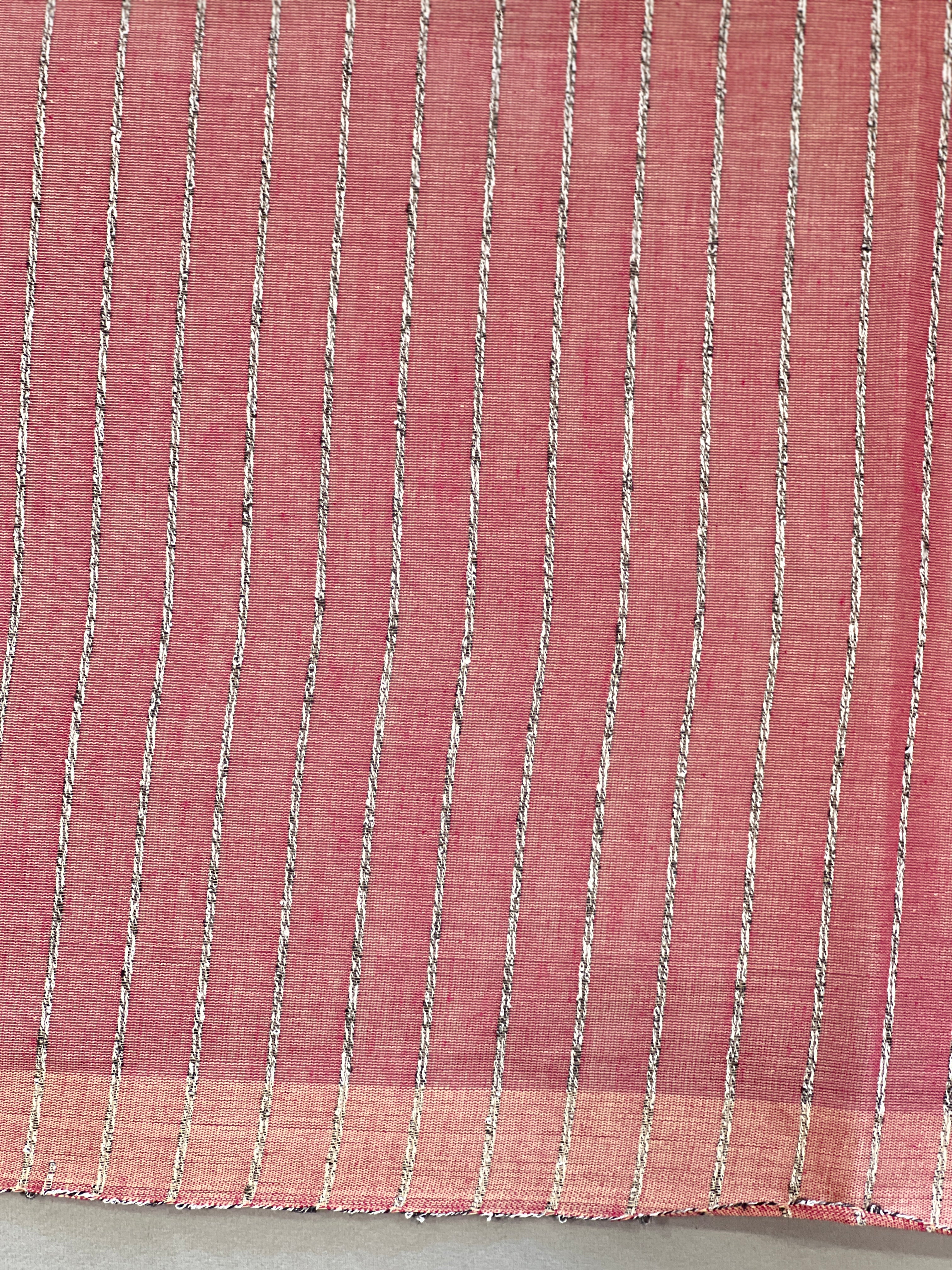 Machine Embroidered Cotton Saree  | RVS110