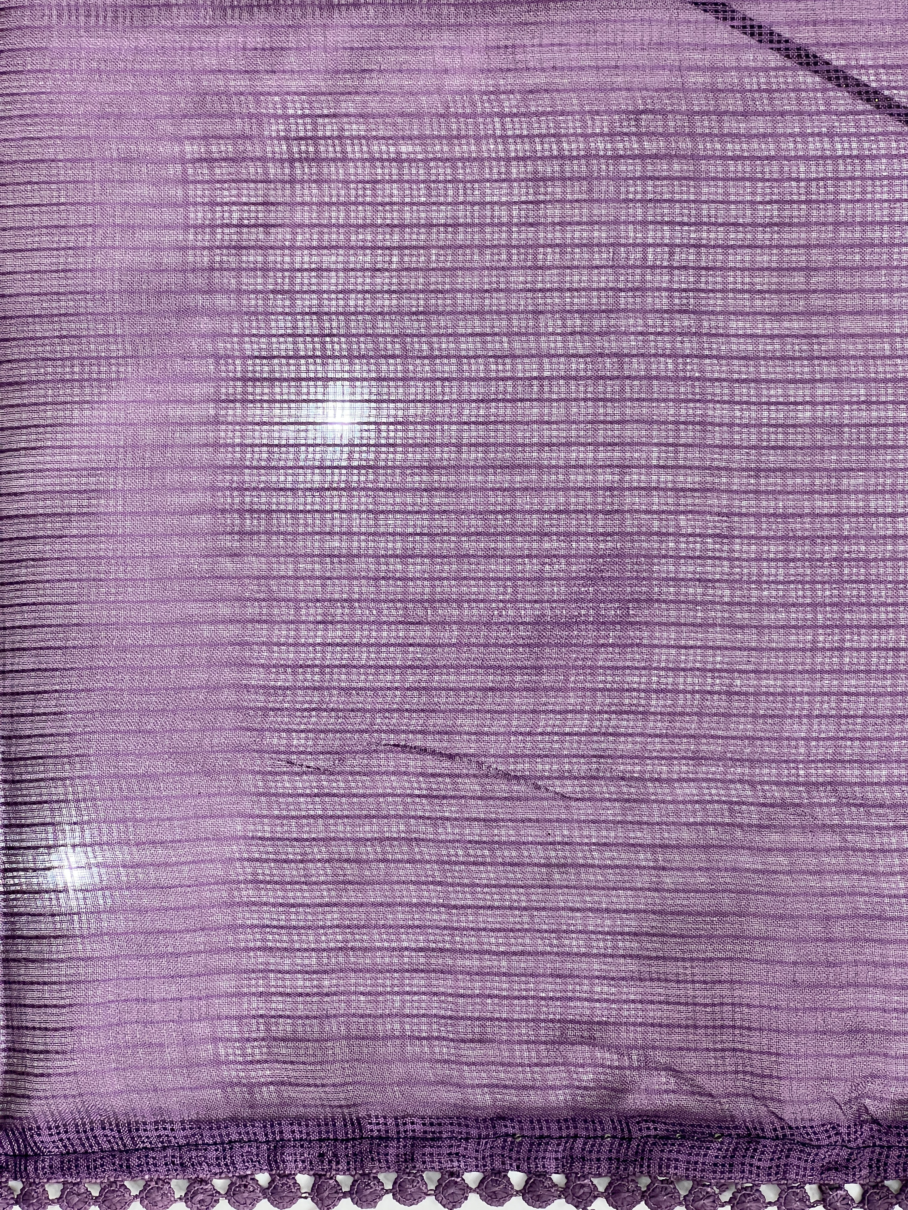 Floral Jaal Embroidery Detailed Kota Saree | BLD2073