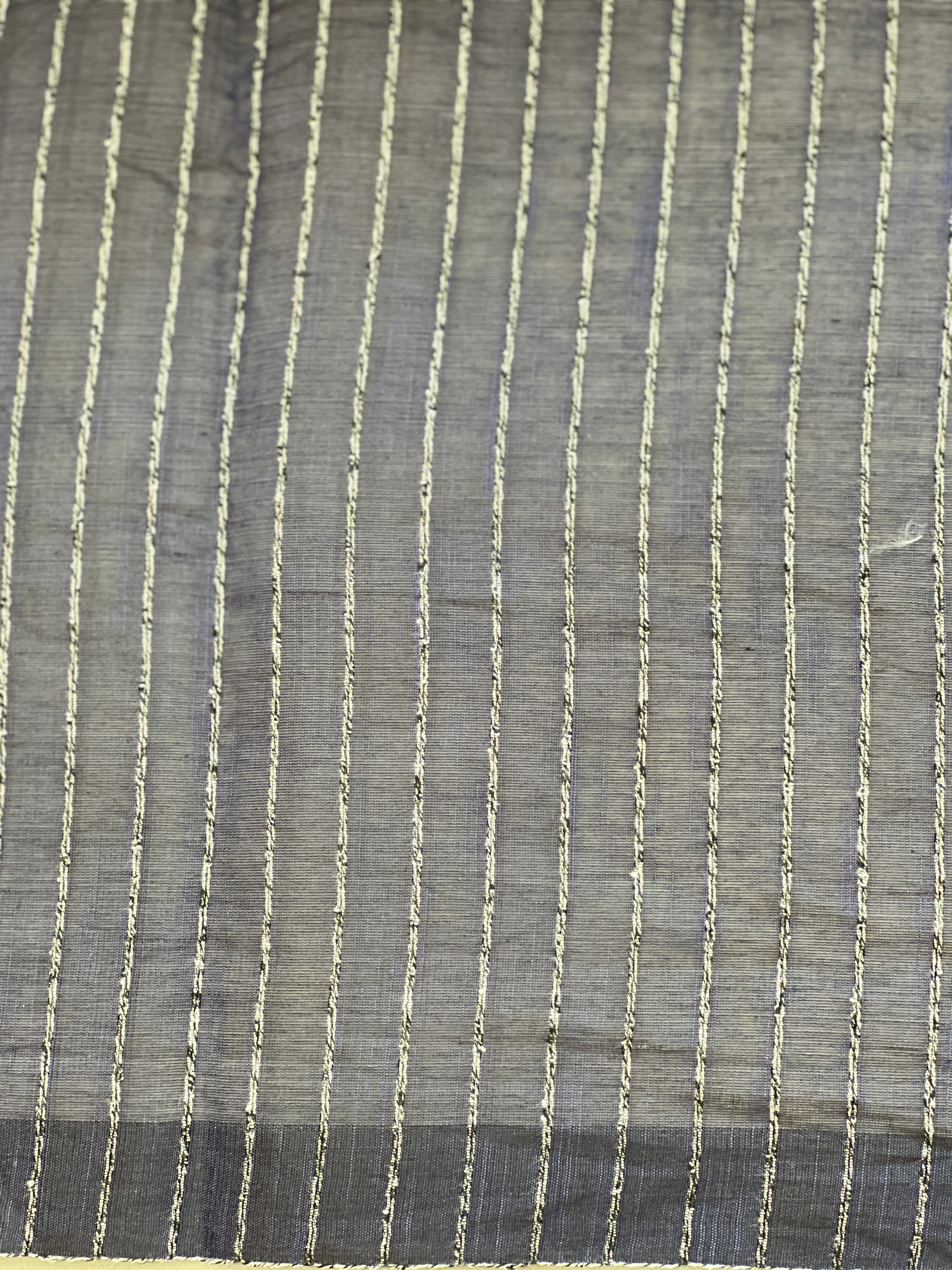 Machine Embroidered Cotton Saree | RVS118