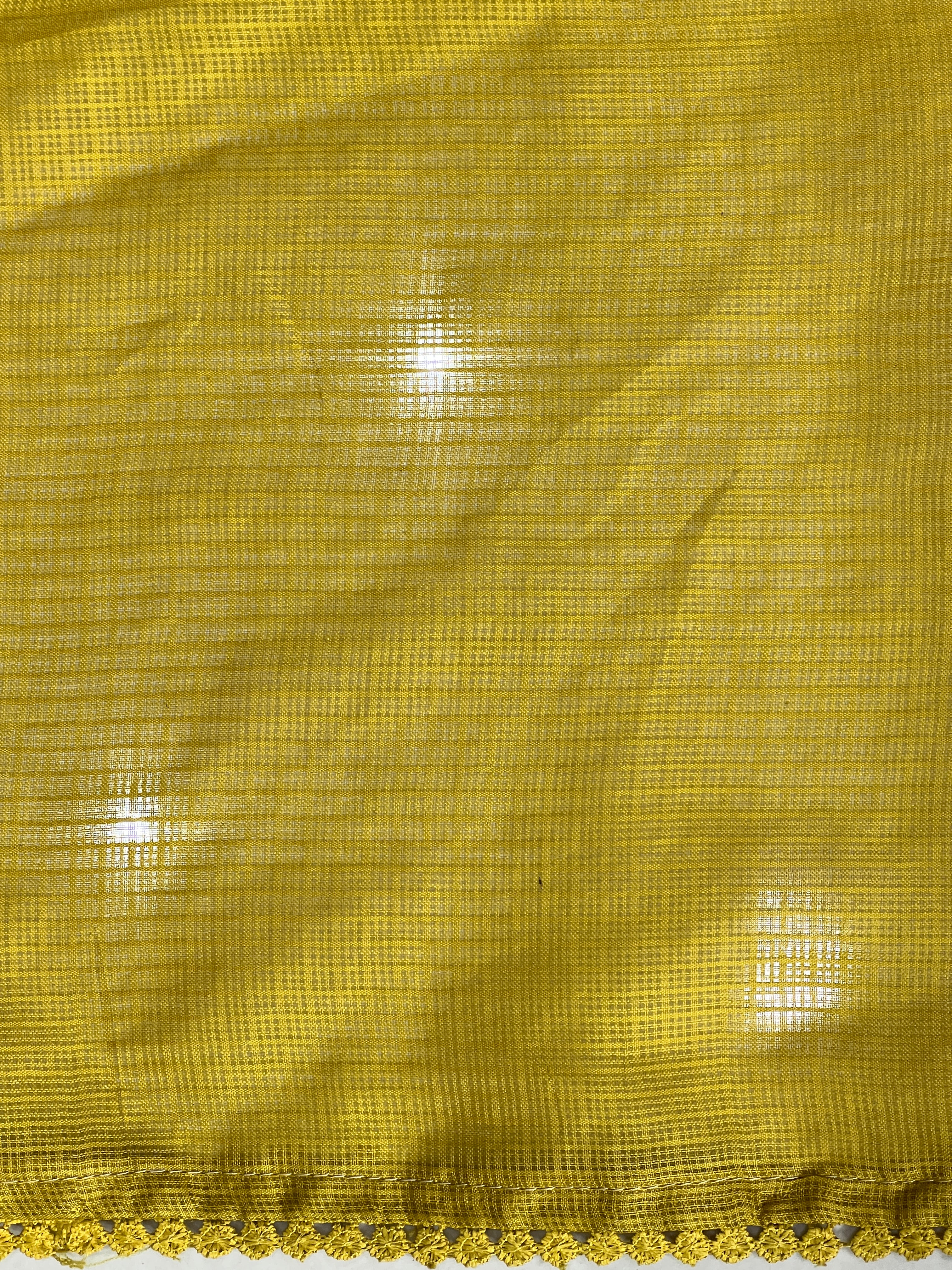 Floral Jaal Embroidery Detailed Kota Saree | BLD2072